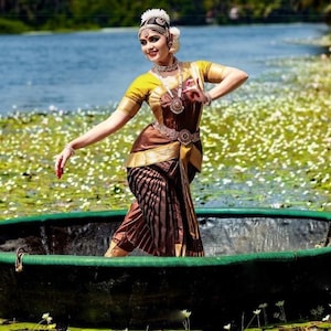 BHARTHNATYM Customised Costume  SUNPLEAT Kindly Provide your measurements and our team will tailor make it for you