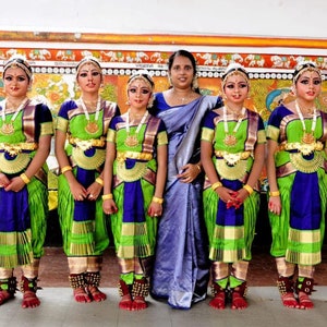 BHARTHNATYM Customised Costume  SUNPLEAT Kindly Provide your measurements and our team will tailor make it for you