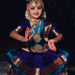 BHARTHNATYM Customised Costume  SUNPLEAT Kindly Provide your measurements and our team will tailor make it for you