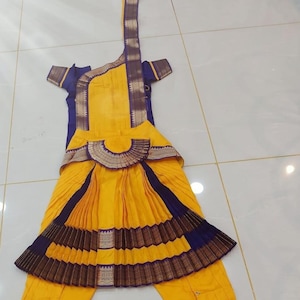 BHARTHNATYM Customised Costume  SUNPLEAT Kindly Provide your measurements and our team will tailor make it for you