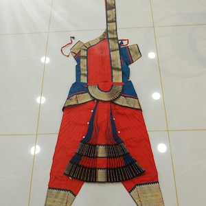 BHARTHNATYM Customised Costume  SUNPLEAT Kindly Provide your measurements and our team will tailor make it for you