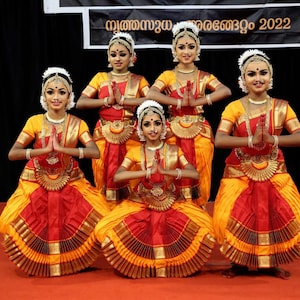 BHARTHNATYM Customised Costume  SUNPLEAT Kindly Provide your measurements and our team will tailor make it for you