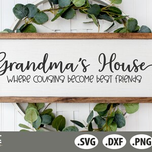 Casa da vovó onde o primo se torna melhor amigo SVG