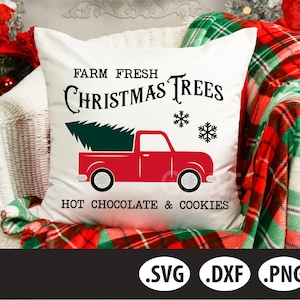 Farm Fresh Christmas Trees SVG
