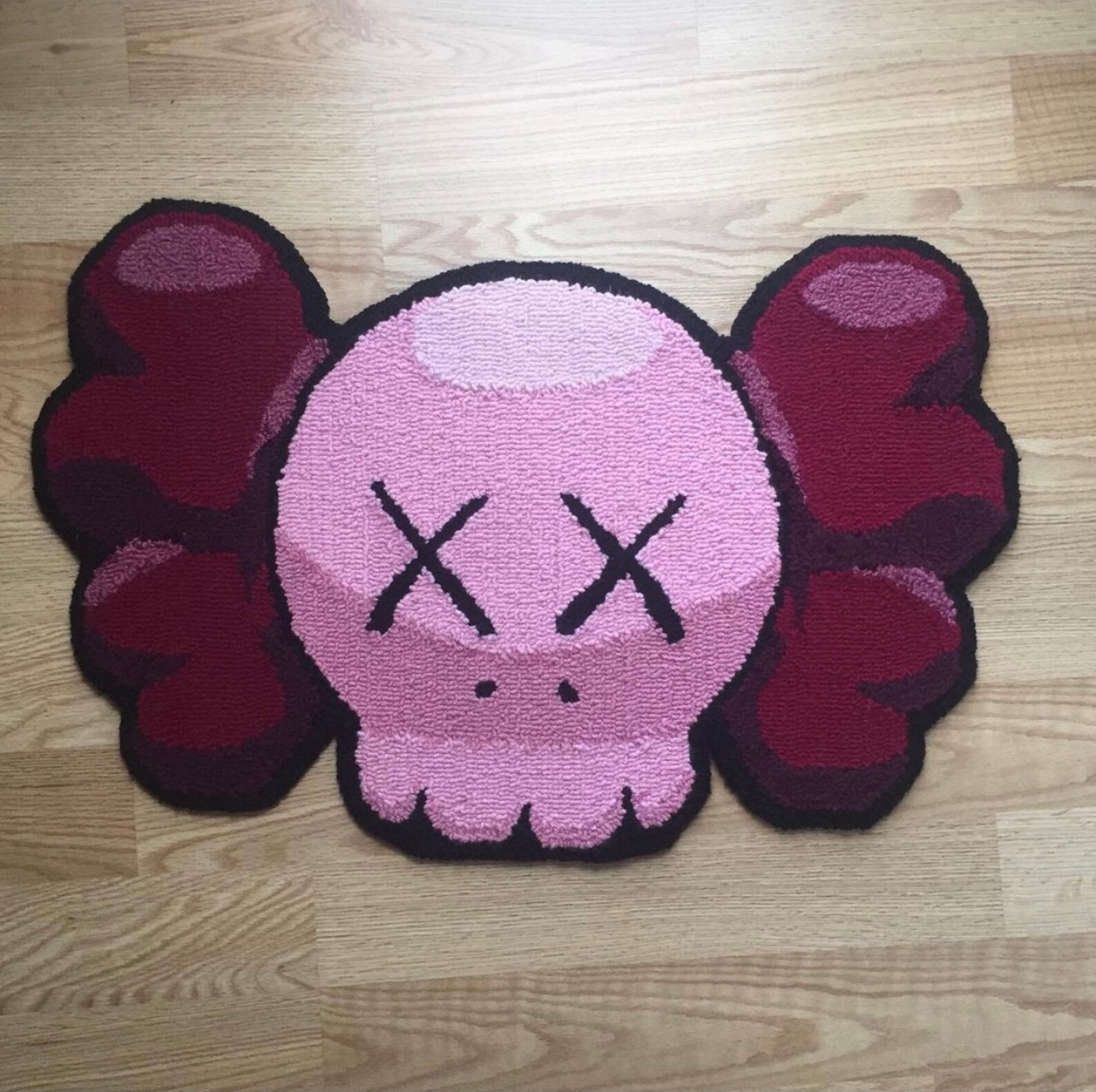 KAWS Rug Kaws Tufted Rug Custom KAWS Rug Custom Tufted Rug Etsy