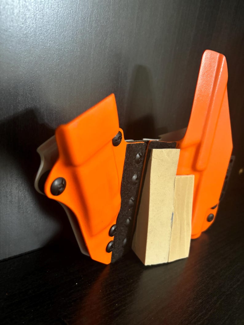 Premium design ships custom built in 7-10 business days AIWB sidecar style Kydex holster for MOST Ruger pistols & most weapon mounted lights image 2
