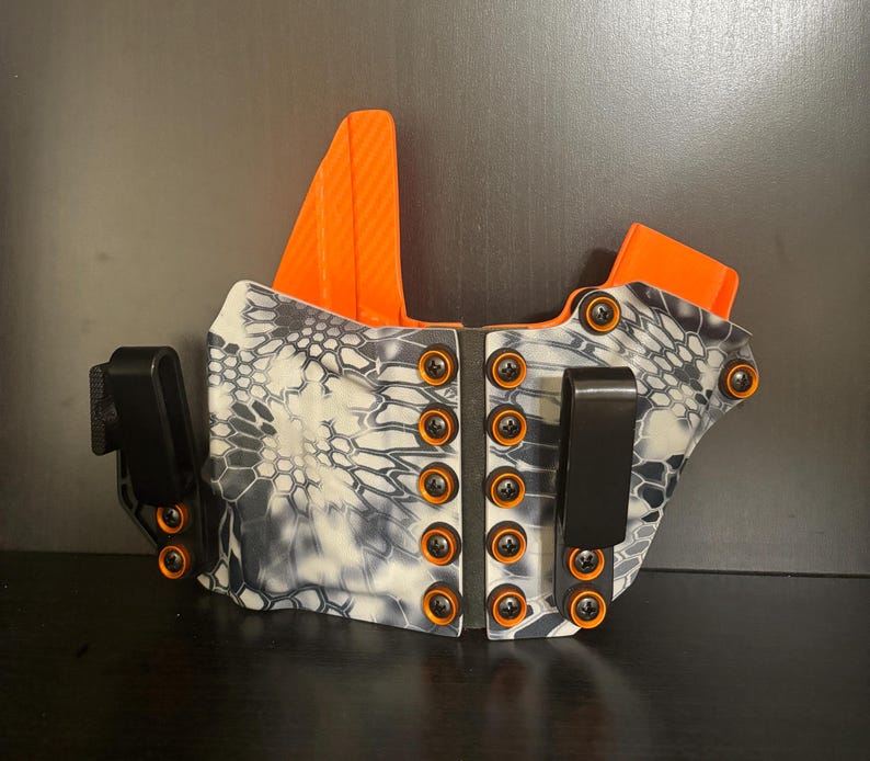 Premium design ships custom built in 7-10 business days AIWB sidecar style Kydex holster for MOST Ruger pistols & most weapon mounted lights image 1