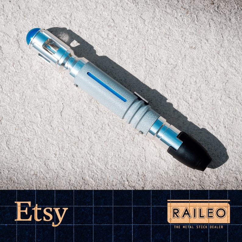Nawya Replica 10TH Doctor's Grey Slider Sonic Screwdriver (official) - Etsy