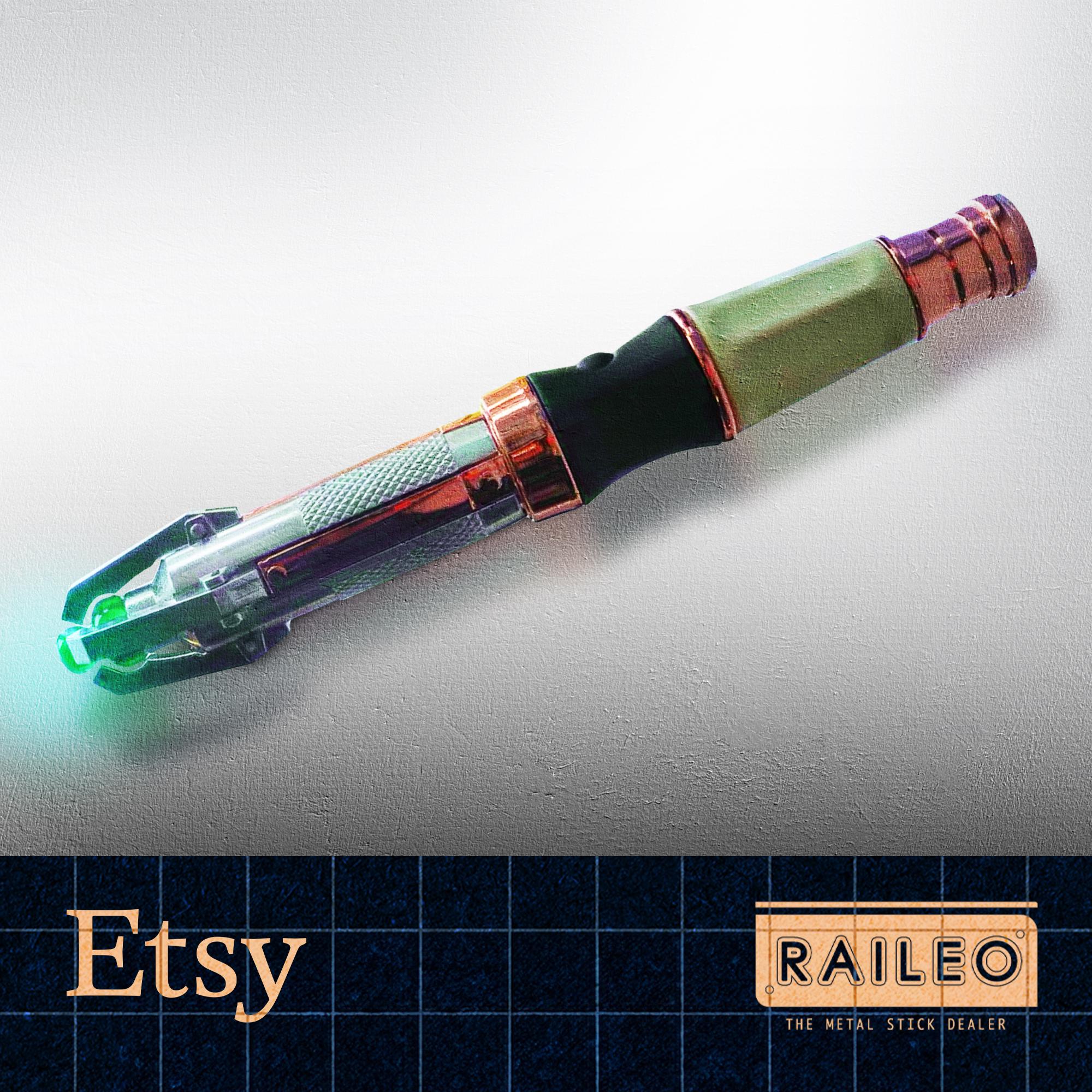 Colorful 11th & 12th Doctor's KO Sonic Screwdriver - Etsy New Zealand