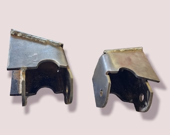 SET 2 HD Frame Mount Upper Control Arm Bracket (0 degree offset) works for Cherokee Xj Comanche Mj Tj Zj Lj  preservation accessories 1/4"