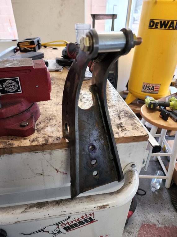 Set of 2 Coilover Struts Weld on Shock Mount Towers Etsy