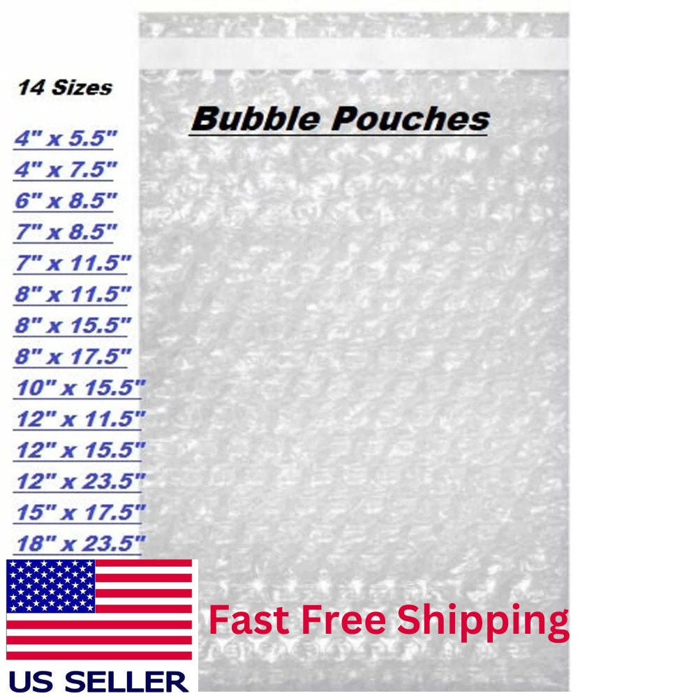 6 x 8.5 Self-Seal Bubble Pouches 650 / Case