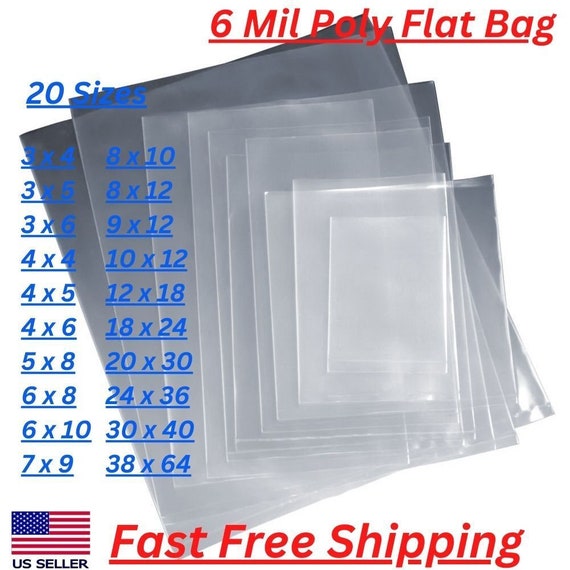 DURAPLAS PLAIN POLY BAG CLEAR LDPE 800 X 1000mm 80um Pack Quantity 100 -  UPAC