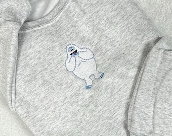 Embroidered Bumble Christmas Sweatshirt, Rudolph Movie Crewneck