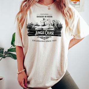 Disney World Jungle Cruise Printed T-Shirt - Adventure Theme Park Apparel