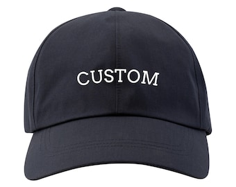 Custom Embroidered Baseball hat, Embroidered hat, personalized hat, custom hat, unstructured hat, Monogrammed