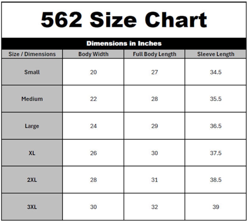 Sizing