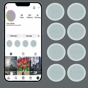 Instagram Highlight Cover, 30 Instagram Highlight Cover, Tekst Instagram Highlight Cover