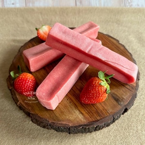 Strawberry Yak Chews for Dog, Yak Cheese Dog Chew, Valentine Gift for Dog, Large Yak Chew for Dogs