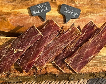 Beef Gullet Strips Jerky for Dogs, Single Ingredient Natural Dog Treats