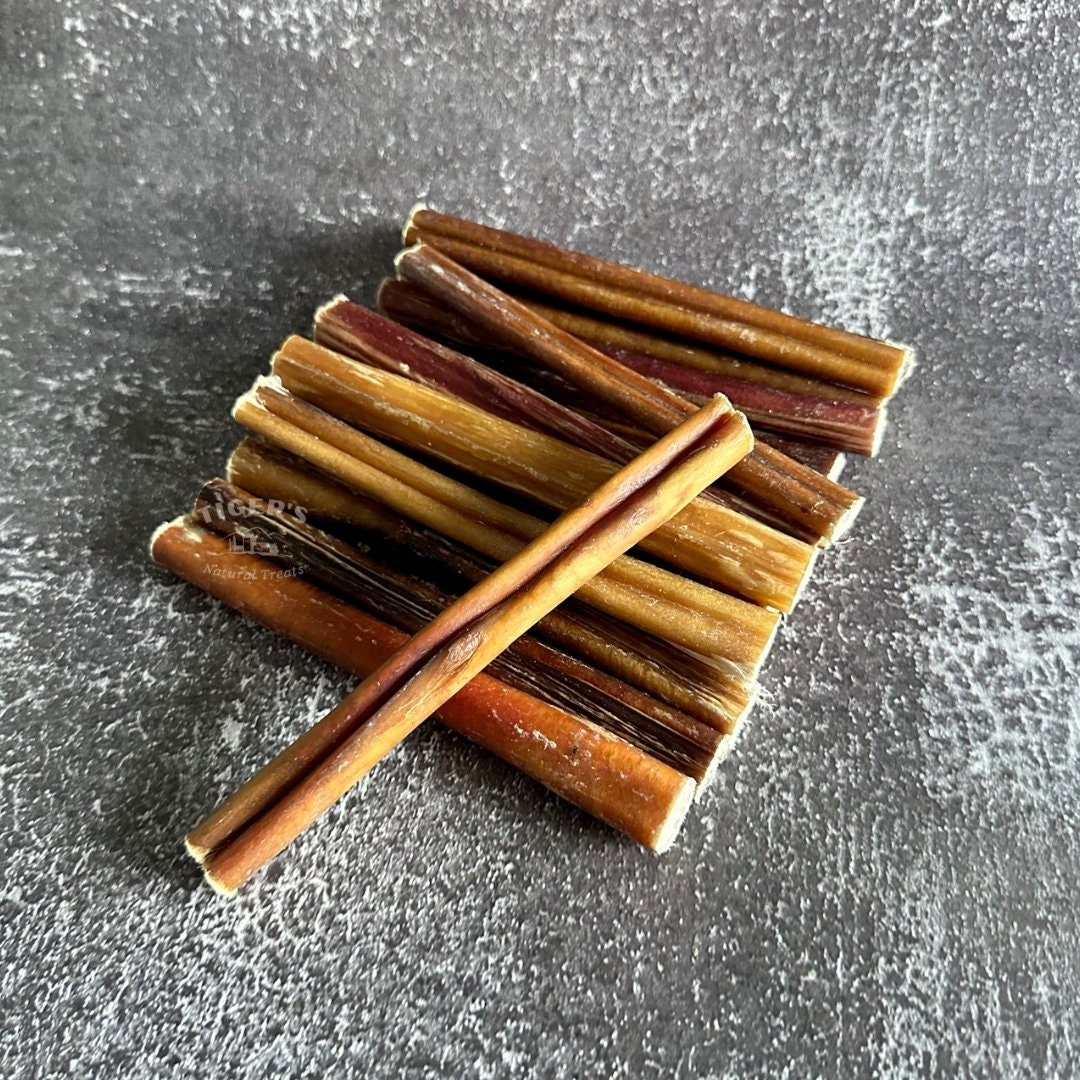Natural Bully Stick Treats for Dogs, Single Ingredient Chews