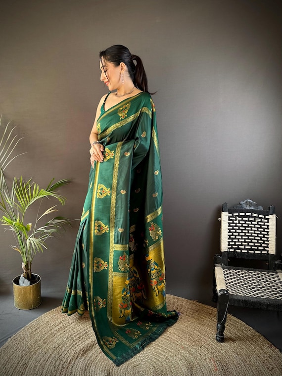 Matrimonio Indiano Abito Tradizionale Indiano Vestito Indiano