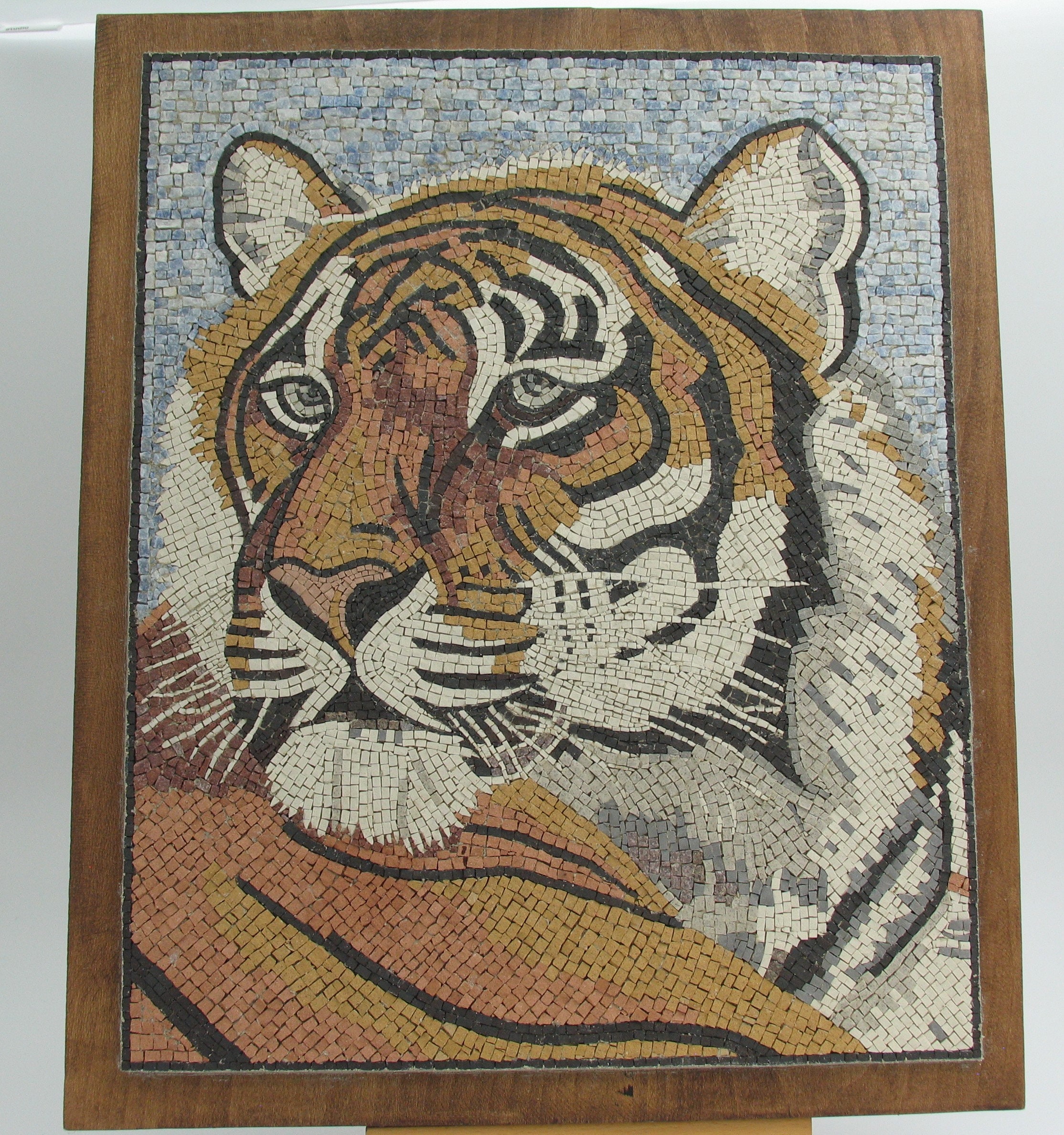 Mosaic Tiger - Etsy