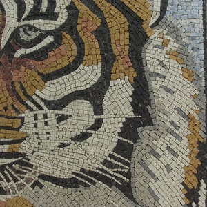Mosaic Tiger - Etsy