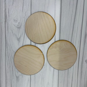 Set of 3 circles, coordinates with the Shiplap interchangeable round board kit.