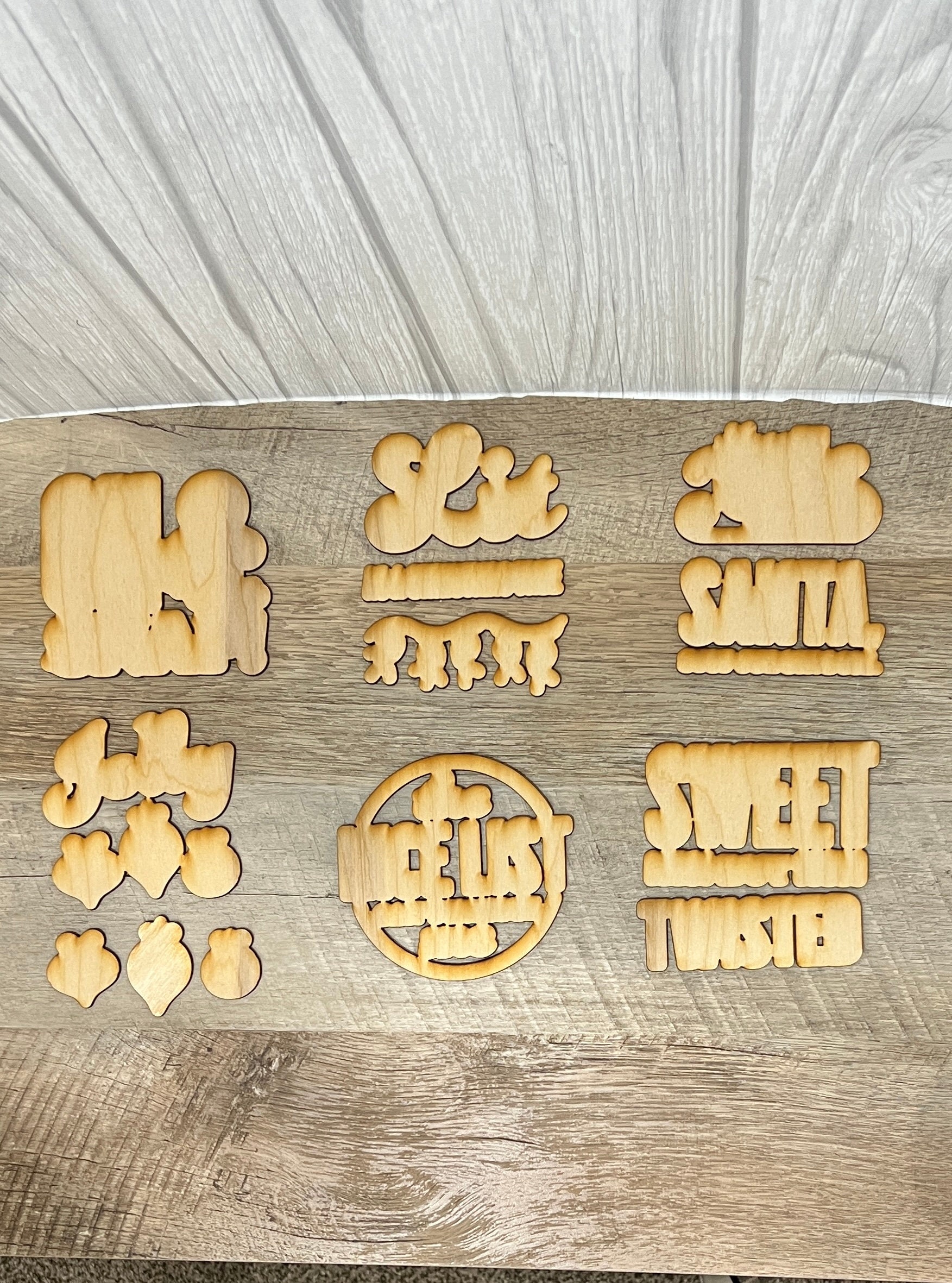 Freaking Jolly Wood Cutouts Chalk Couture Wood Cuts Etsy