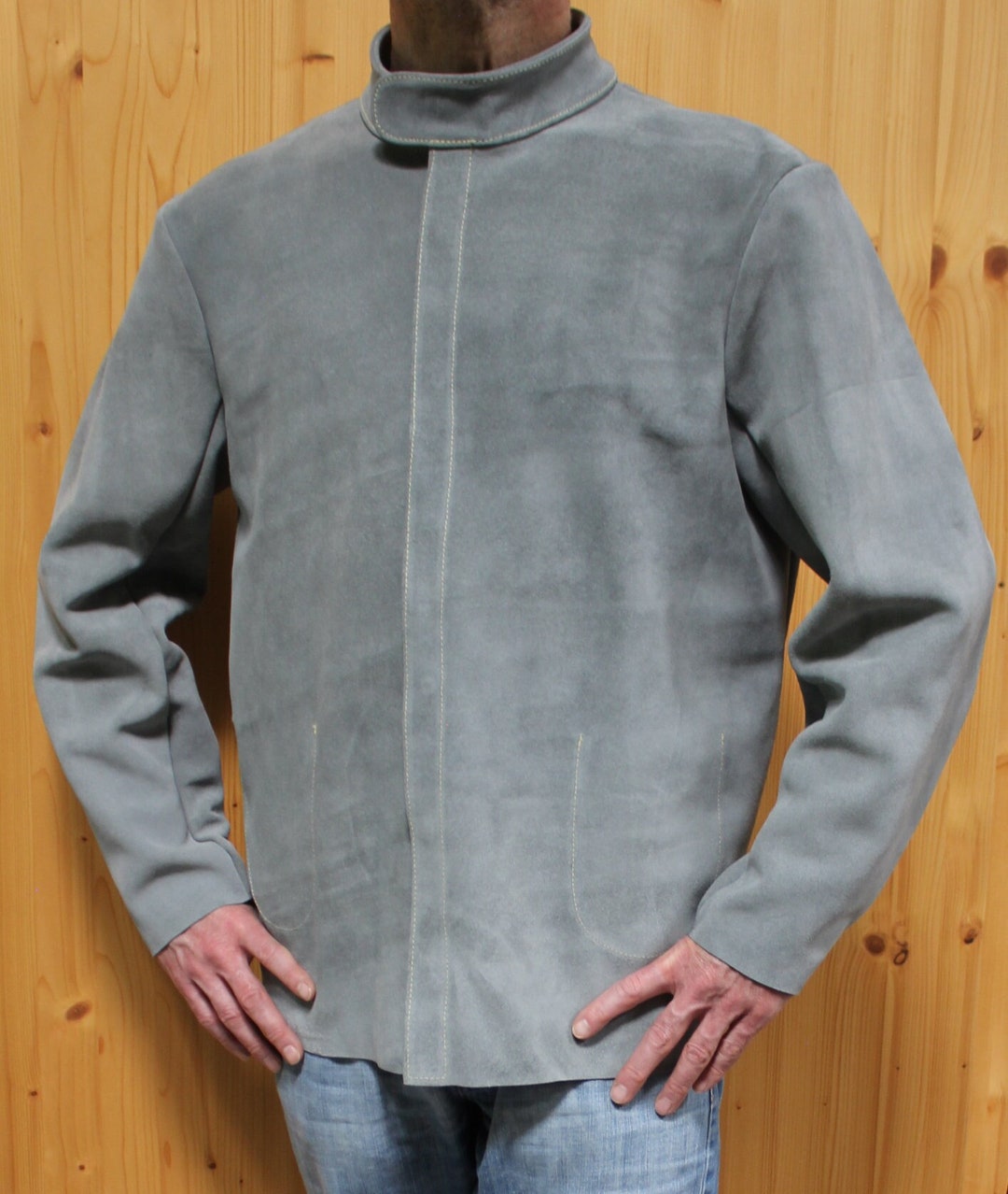Schweißerjacke Schweiß Jacke Xl Echtes RindsLEDer Gr Xl LEDer Schweissen 13494918 Schweißerjacke Schweiß Jacke Xl Echtes RindsLEDer Gr Xl LEDer Schweissen 13494918