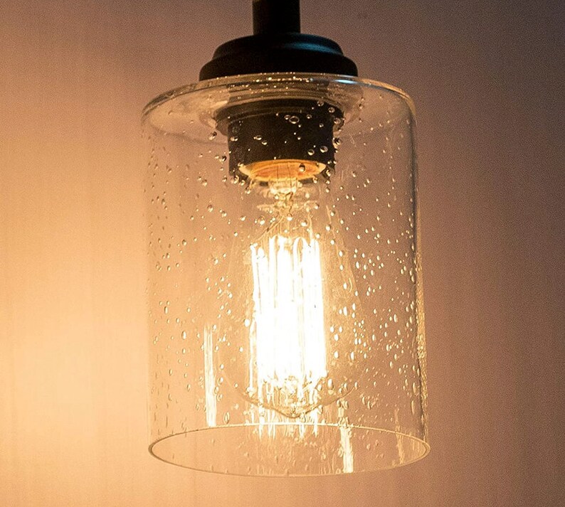 Bubble Glass Wall Sconce 3 Light Wall Sconce Over Mirror Etsy