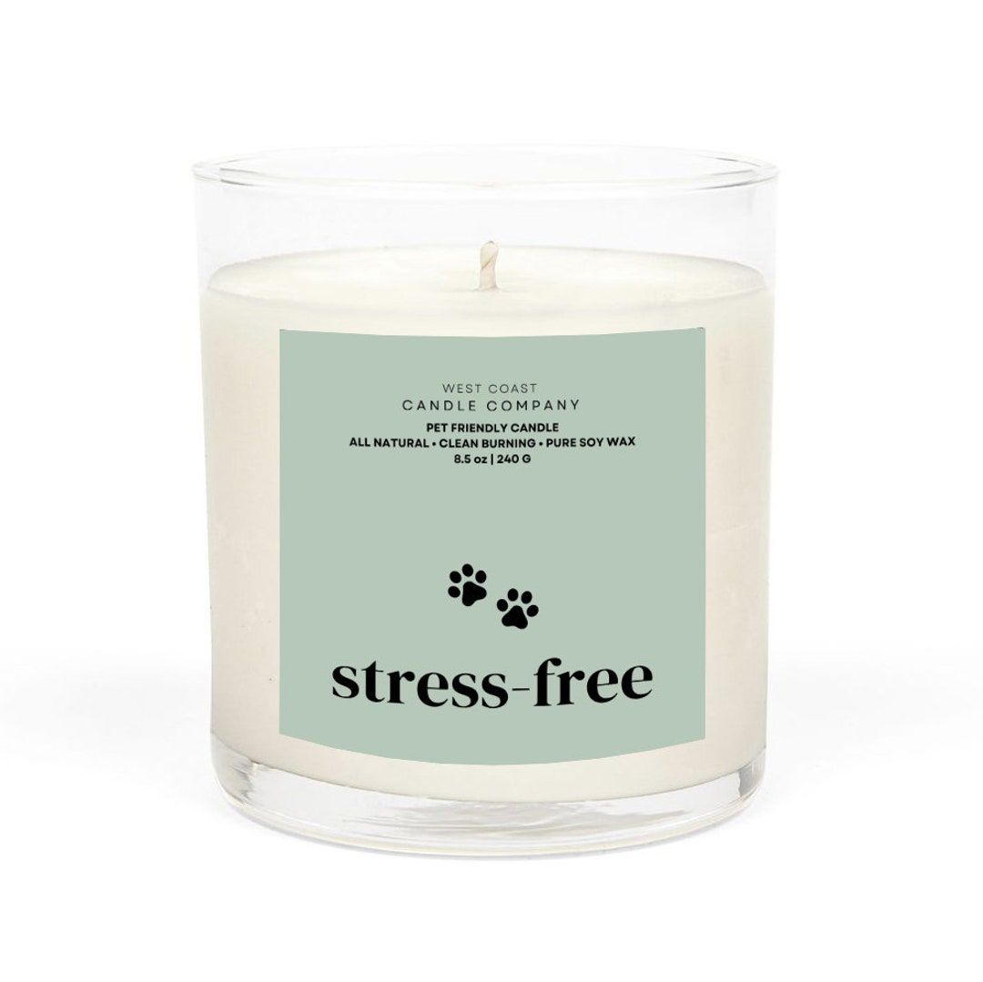 Pet Friendly Candle Pet Safe Candle Clean Burning Candle Pet Odor