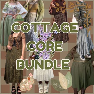 Personalised style bundle, cottagecore aesthetic style, mystery box, any size (UK 2-20 or more/less), second-hand, multiple options