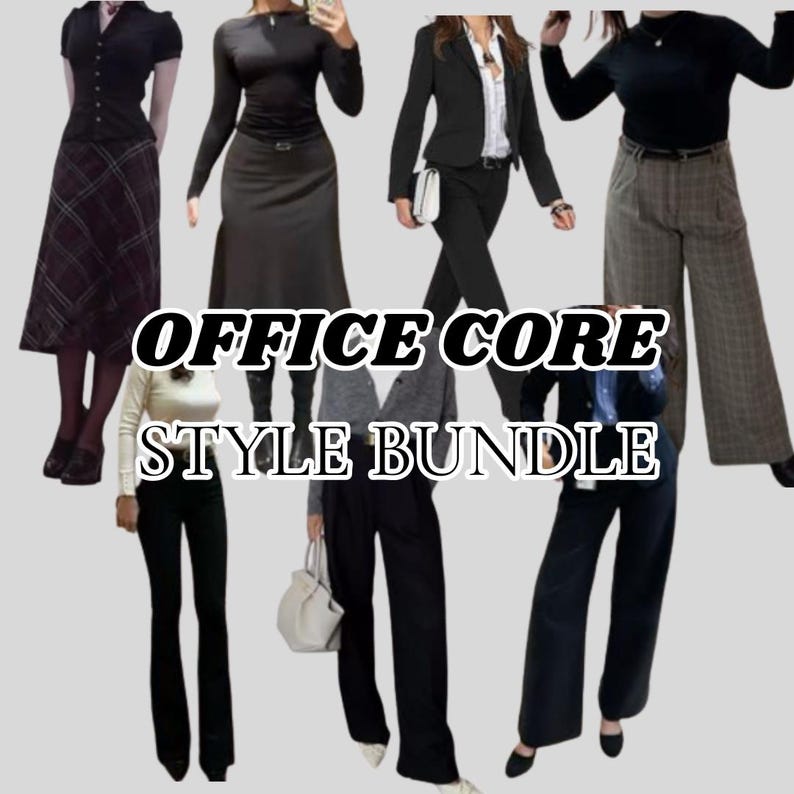 Personalized Office Core / Formal Work Second-hand Style Bundle: Eco ...