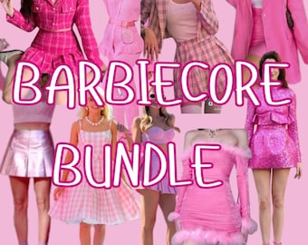 Personligt Barbiecore-stilpaket, Mystery Box med begagnade kläder