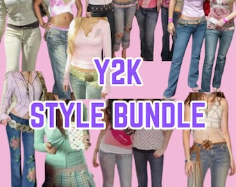 Personligt Y2K-paket i begagnat stil: Miljövänlig mysterielåda