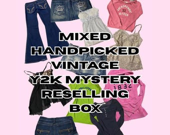 Mystery Thrift Bundle of Women’s Y2K 2000s Apparel | Hand-picked for Resellers