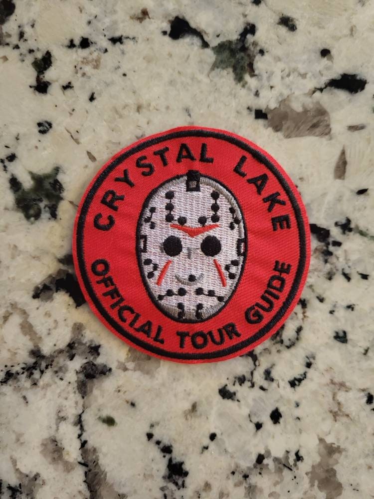 ➤ Iron on Patch Jason Voorhees - Crystal Lake  Large patches for jackets –  Freaky Shop World USA - iron on Patches and Pins