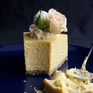 Cheesecake stile newyorkese / Ricetta stampabile / Libro di ricette per famiglie / Cheesecake classica / Prodotti da forno / Ricetta facile