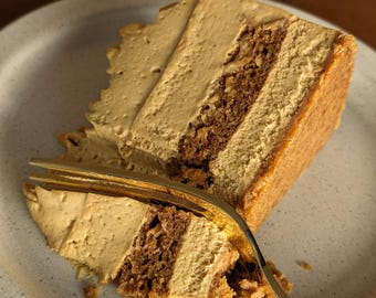 Lebkuchen-Käsekuchen Rezept PDF | Gebackener Käsekuchen | Urlaub Dessert | Einfache Schritt-für-Schritt-Anleitung