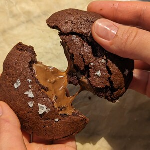 Nutella Stuffed Chocolate Cookies Recipe PDF – Printable Cookie Recipe, Gooey Center, Easy Dessert Download