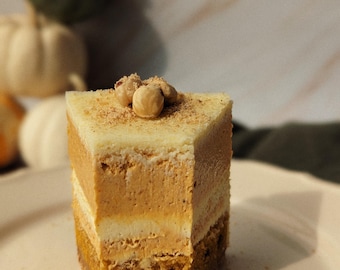 Pumpkin Cheesecake Recipe PDF | Vanilla Cheesecake | Baked Cheesecake | Step-by-Step Dessert Guide