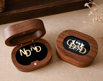 Custom Initial Cufflinks, Custom Groomsmen Gifts, Wedding Cufflinks for Groomsmen, Best Man Gift, Anniversary Gift, Christmas Gifts for Him