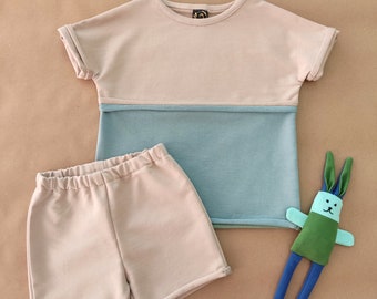 Baby/toddler unisex summer clothing set