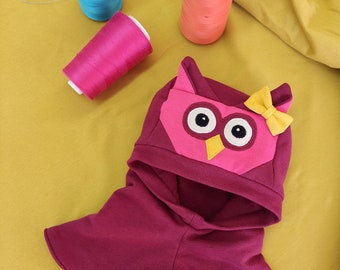 Owl Balaclava for Baby/Toddler, Spring/Autumn Hat/Neck Warmer for Kids