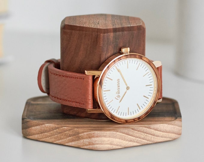 Watch holder for Men | Hexagon Watch Stand