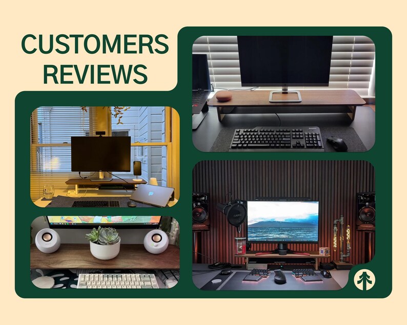 a collage of photos with a computer and other items