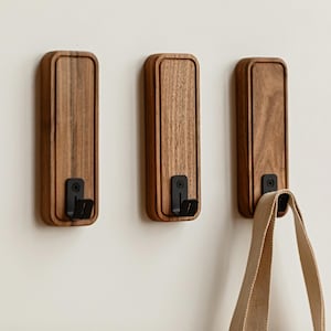 Custom Hooks - Personalized for family Wall Coat Rack - Modern Home Decor - Farmhouse Gift