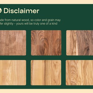a picture of different types of wood